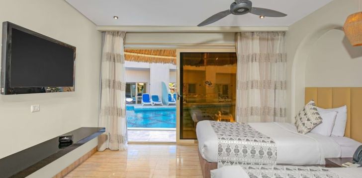 Tavęs laukia poilsis Egiptas įsikūrusiame PANORAMA BUNGALOWS RESORT EL GOUNA