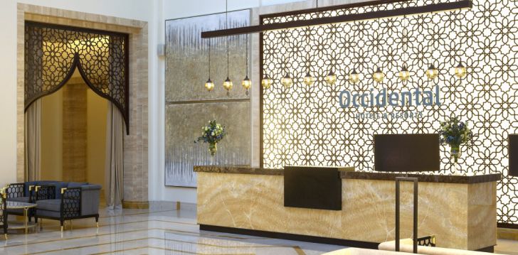 Viešbutis OCCIDENTAL AL JADDAF įsikūręs JAE.