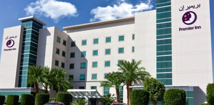 Apsistokite PREMIER INN DUBAI INVESTMENTS PARK viešbutyje už gerą kainą. 
