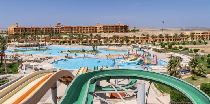 Planuoji kelionę į Egiptas? apsistokite 5 viešbutyje MALIKIA ABU DABAB AQUAPARK BEACH RESORT.