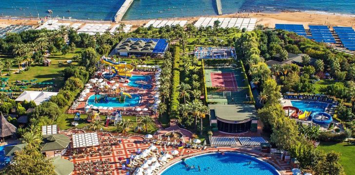 Tavo atostogos prasideda viešbutyje CLUB HOTEL TURAN PRINCE WORLD