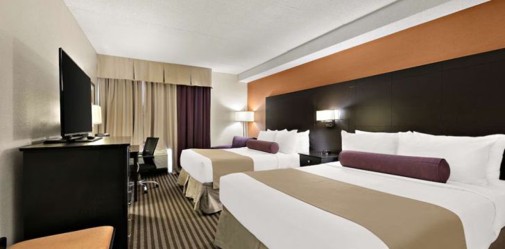 Tavęs laukia poilsis Kanada įsikūrusiame BEST WESTERN PLUS TORONTO NORTH YORK HOTEL & SUITES