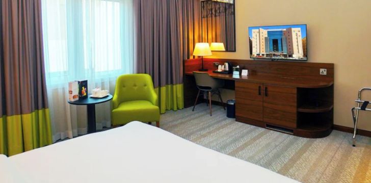 Viešbutis THE GRAND LUX HOTEL įsikūręs Kataras. 