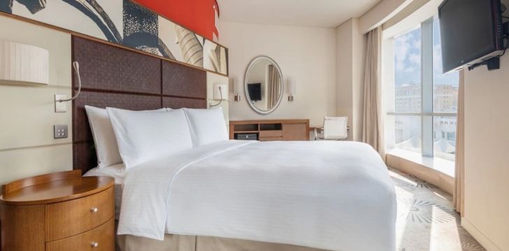 Planuoji kelionę į Kataras? apsistokite 5 viešbutyje CROWNE PLAZA DOHA - THE BUSINESS PARK. 