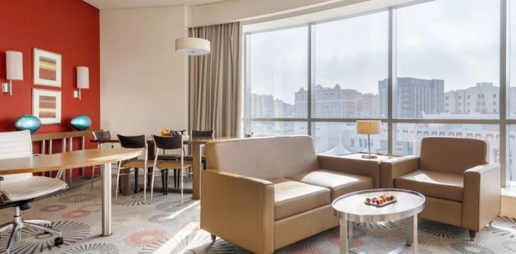 Tavęs laukia poilsis Kataras įsikūrusiame CROWNE PLAZA DOHA - THE BUSINESS PARK