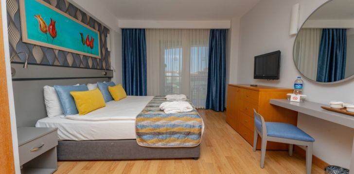Tavęs laukia poilsis Turkija įsikūrusiame SUNIS KUMKOY BEACH RESORT HOTEL & SPA