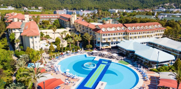 Planuoji kelionę į Turkija? apsistokite 5 viešbutyje QUEENS PARK LE JARDIN RESORT.