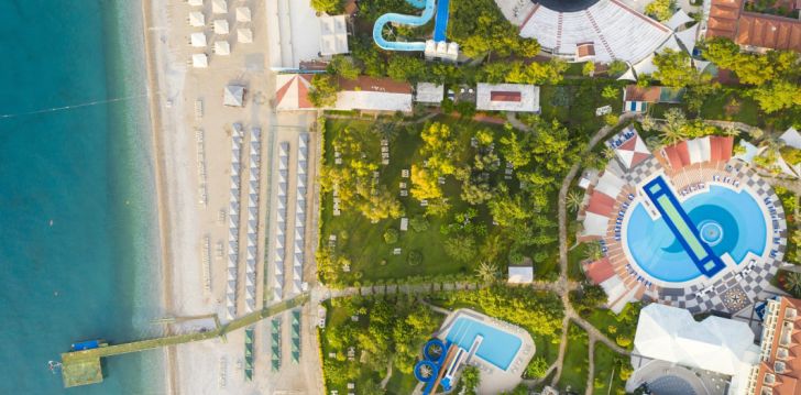 Tavęs laukia poilsis Turkija įsikūrusiame QUEENS PARK LE JARDIN RESORT