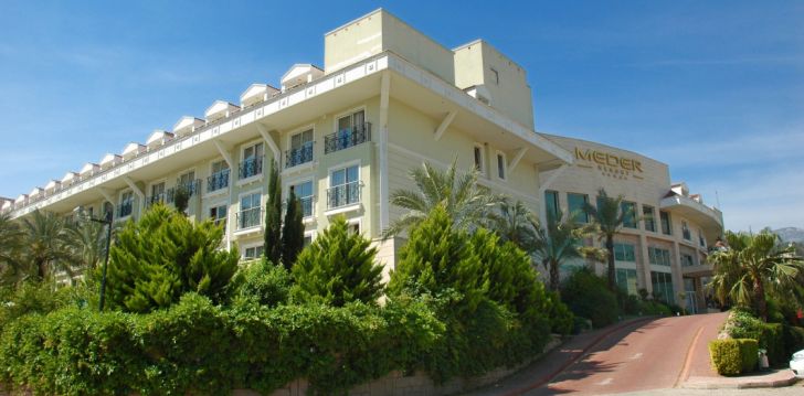 MEDER RESORT HOTEL - klientų vertinamas, kaip geras kainos ir kokybės santykis. 