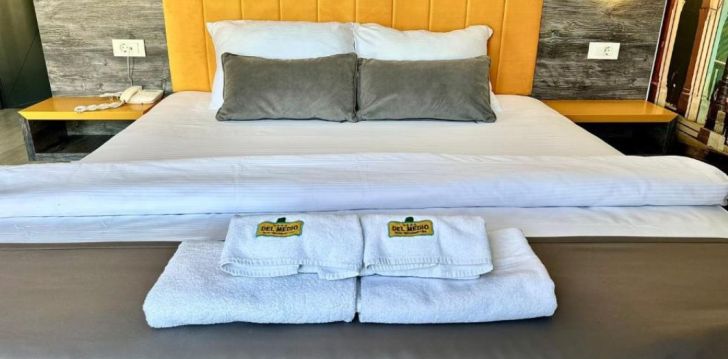 HOTEL DEL MEDIO - klientų vertinamas, kaip geras kainos ir kokybės santykis.