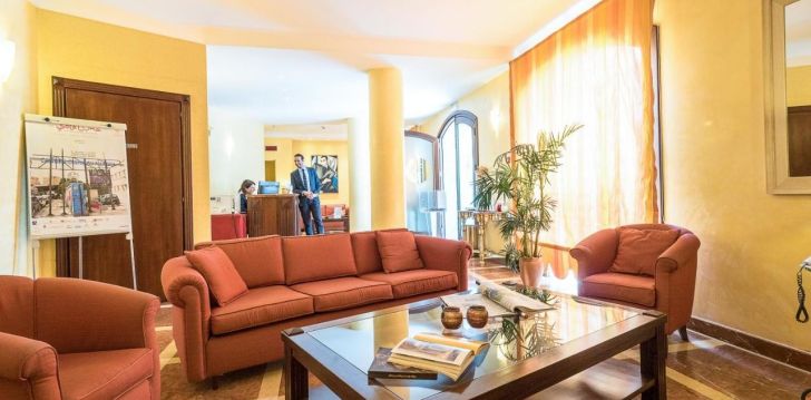 HOTEL VECCHIO BORGO - klientų vertinamas, kaip geras kainos ir kokybės santykis. 