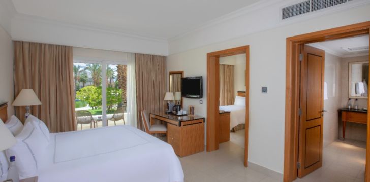 Patogus viešbutis jūsų kelionei – 5* SWISSOTEL SHARM EL SHEIKH MANAGED BY RIXOS