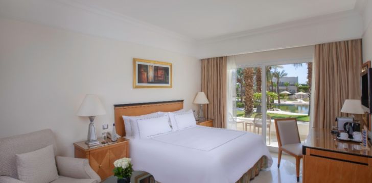 Nepraleisk progos pailsėti už gerą kainą - viešbutyje SWISSOTEL SHARM EL SHEIKH MANAGED BY RIXOS