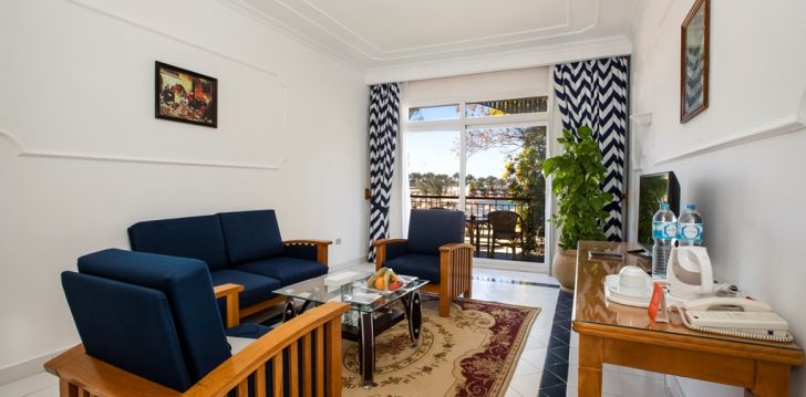 Nepraleisk progos pailsėti už gerą kainą - viešbutyje DESERT ROSE RESORT HURGHADA