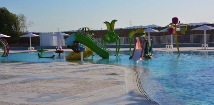 Tavęs laukia poilsis Egiptas įsikūrusiame FANTAZIA AQUA PARK BEACH RESORT