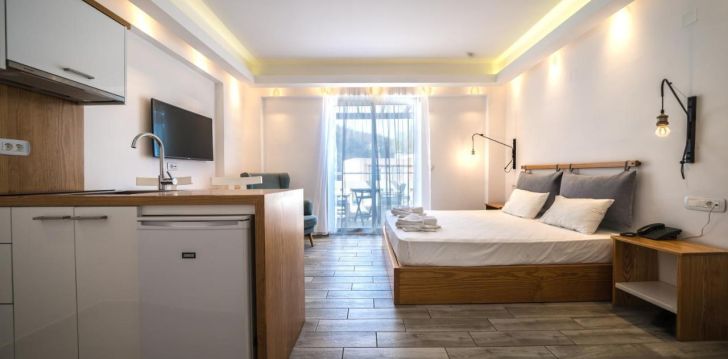 Geras kainos ir kokybės santykis atostogoms - viešbutis PORTO KALAMAKI HOTEL APARTAMENTS