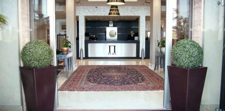 PLAZA HOTEL CATANIA - klientų vertinamas, kaip geras kainos ir kokybės santykis.