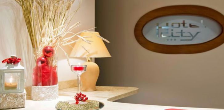 Apsistokite HOTEL CITY viešbutyje už gerą kainą.