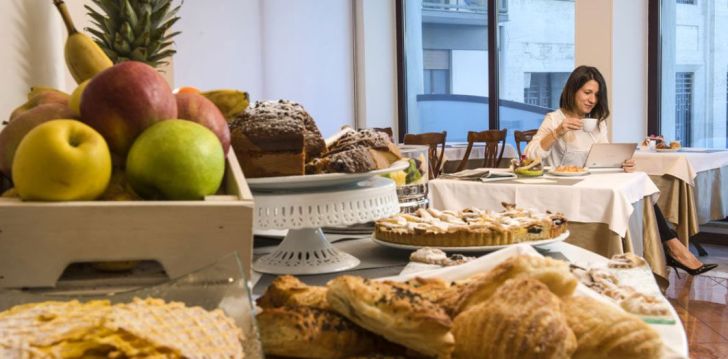 HOTEL PLAZA PESCARA - klientų vertinamas, kaip geras kainos ir kokybės santykis. 