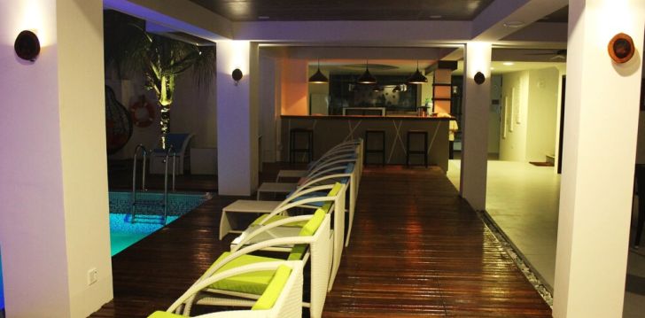 Viešbutis AQUZZ INN AND SPA įsikūręs Maldyvai.