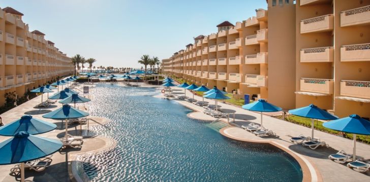 Atostogos Egiptas – apsistokite viešbutyje AMWAJ BEACH CLUB ABU SOMA (ex.Pickalbatros Beach Club Abu Soma)