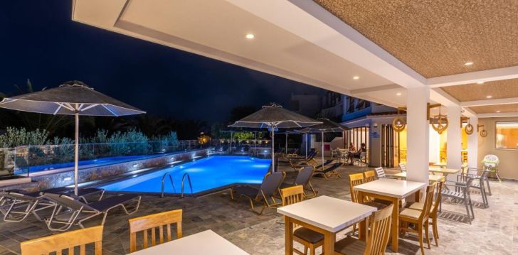 Atostogos Graikija – apsistokite viešbutyje ANNA MARIA VILLAGE