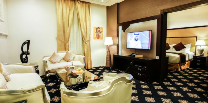 Viešbutis REST NIGHT HOTEL SUITES AL HAMRA įsikūręs Saudo Arabija.