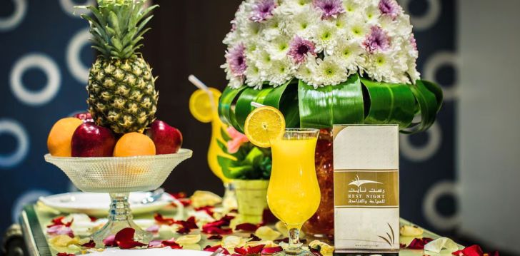 Viešbutis REST NIGHT HOTEL SUITES AL HAMRA įsikūręs Saudo Arabija. 