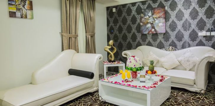 Nepraleisk progos pailsėti už gerą kainą - viešbutyje REST NIGHT HOTEL SUITES AL HAMRA