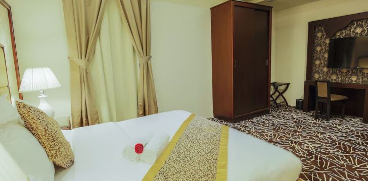 REST NIGHT HOTEL SUITES AL HAMRA - klientų vertinamas, kaip geras kainos ir kokybės santykis. 