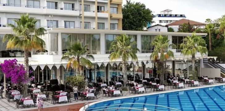 Planuoji kelionę į Turkija? apsistokite 5 viešbutyje SENTIDO LYCUS BEACH.