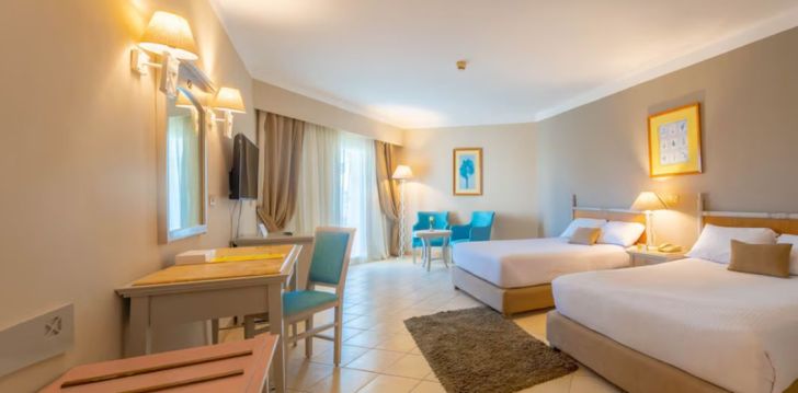 Nepraleisk progos pailsėti už gerą kainą - viešbutyje AURORA ORIENTAL RESORT SHARM EL SHEIKH