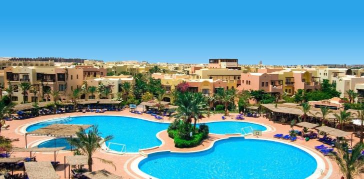 Atostogos Egiptas – apsistokite viešbutyje JAZ MAKADI SARAYA RESORT