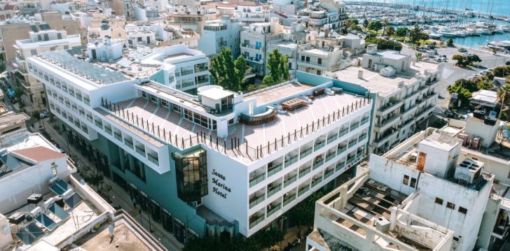 Atostogos Graikija – apsistokite viešbutyje SANTA MARINA UNIQUE HOTEL