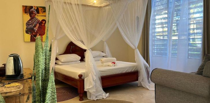 Geras kainos ir kokybės santykis atostogoms - viešbutis ZANZIBAR TROPICAL SUNSET BOUTIQUE HOTEL