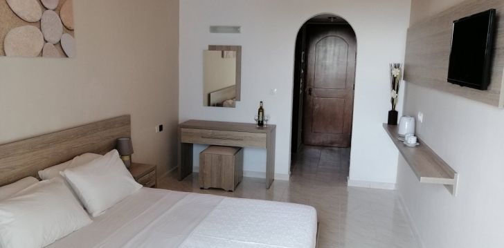 HOTEL RODOS BLUE RESORT - klientų vertinamas, kaip geras kainos ir kokybės santykis. 