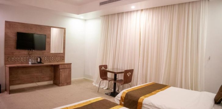 Geras kainos ir kokybės santykis atostogoms - viešbutis AREEN AL BASATEEN HOTEL