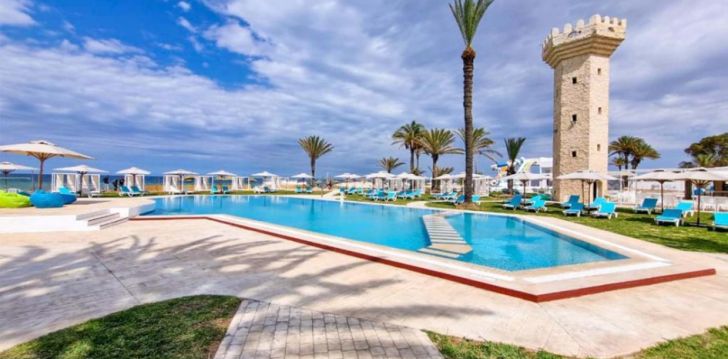 Planuoji kelionę į Tunisas? apsistokite 4 viešbutyje MONARQUE CLUB RIVAGE.