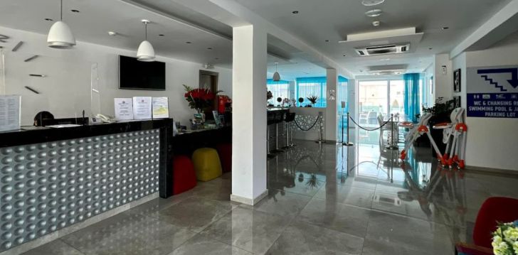 Geras kainos ir kokybės santykis atostogoms - viešbutis SUNNY BLUE HOTEL