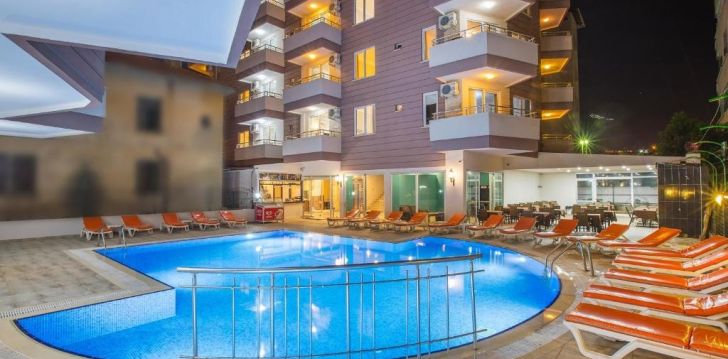 HAWAII SUITE BEACH HOTEL - klientų vertinamas, kaip geras kainos ir kokybės santykis.