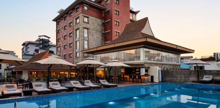 Apsistokite RAMADA BY WYNDHAM KATHMANDU DHUMBARAHI viešbutyje už gerą kainą. 