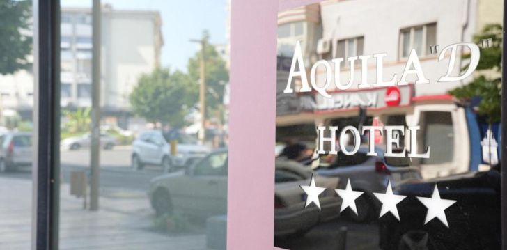 Apsistokite AQUILA D HOTEL viešbutyje už gerą kainą. 
