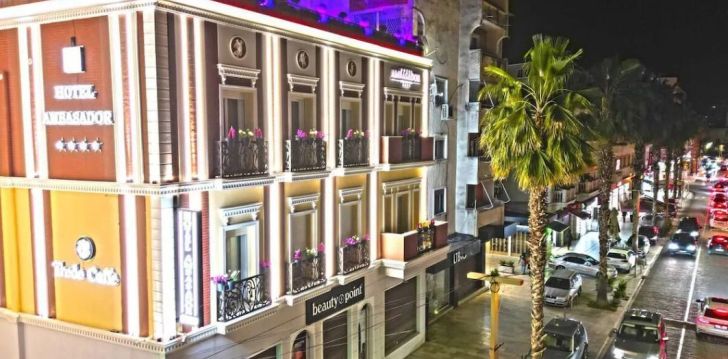 Tavęs laukia poilsis Albanija įsikūrusiame AMBASADOR HOTEL