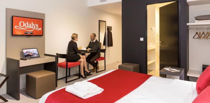 Jaukus viešbutis APPART'HOTEL ODALYS PARIS XVII, jūsų atostogoms