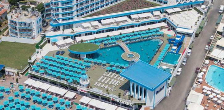 Atostogos Turkija – apsistokite viešbutyje GRANADA LUXURY BEACH