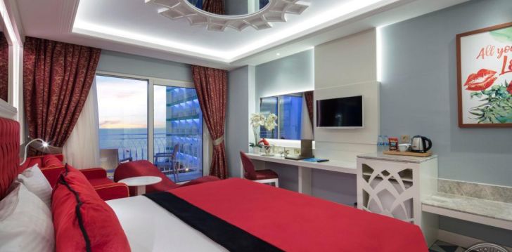 Viešbutis GRANADA LUXURY BEACH įsikūręs Turkija. 