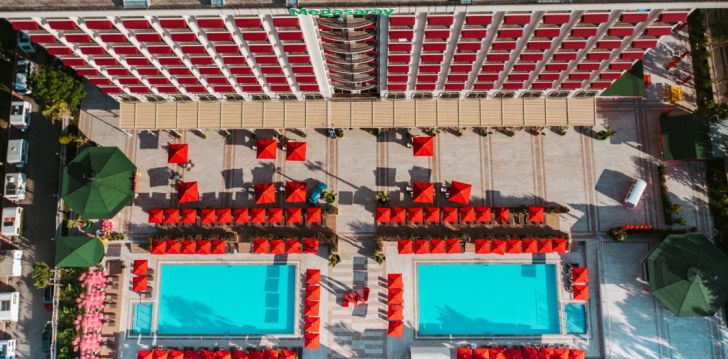 Apsistokite MEGASARAY WESTBEACH ANTALYA viešbutyje už gerą kainą.