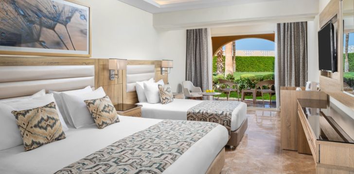 Planuoji kelionę į Egiptas? apsistokite 4 viešbutyje BEACH ALBATROS RESORT. 