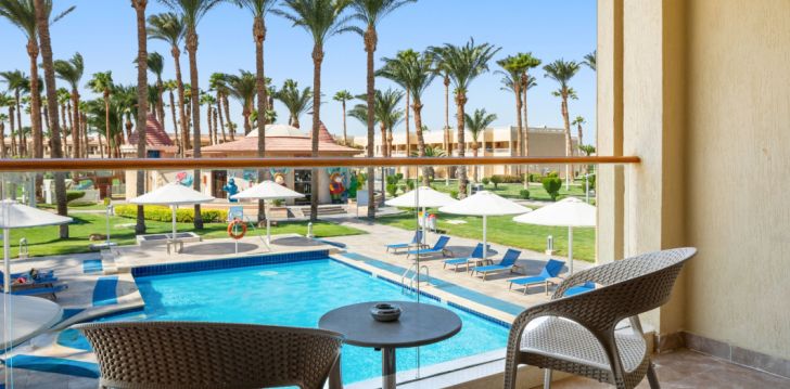 Nepraleisk progos pailsėti už gerą kainą - viešbutyje BEACH ALBATROS RESORT