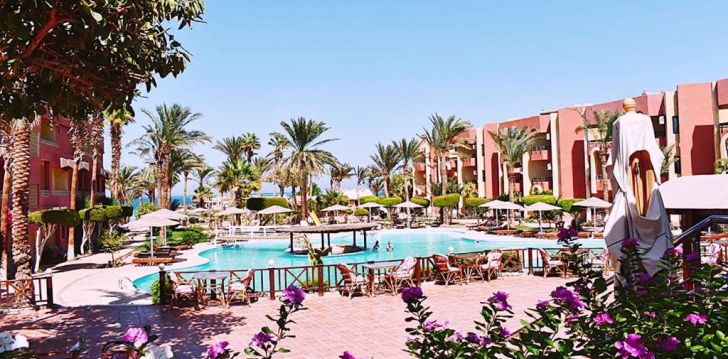 Atostogos Egiptas – apsistokite viešbutyje GEISUM BEACH RESORT